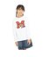 マーモット（Marmot）キッズ 長袖 イニシャルマーヴィンTシャツ TSAKC111-WHITE 速乾