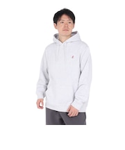 ワンポイント フーディー スウェットシャツ G303-FT-GREY HEATHER パーカー