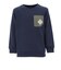 クリフメイヤー（KRIFF MAYER）ジュニア スウェット トレーナー ヤマロゴ ポケクルー 2417862K:79:NAVY ネイビー バックプリント