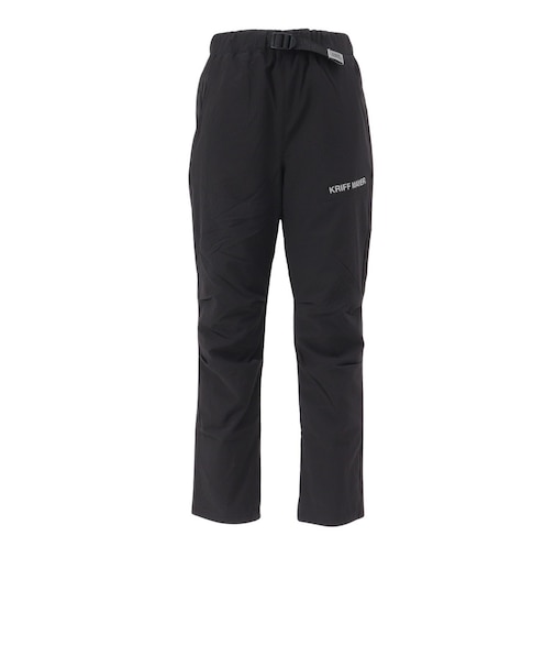 クリフメイヤー（KRIFF MAYER）ジュニア パンツ 撥水 裏付きクライミングパンツ 2417863K:19:BLACK ブラック 膝タック ストレッチ
