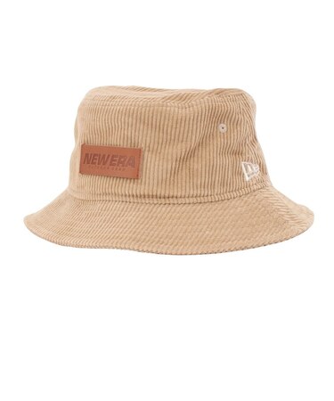 ニューエラ（NEW ERA）バケット01 Corduroy コーデュロイ レザーパッチ ハット 14307234