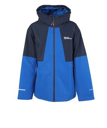ジャックウルフスキン（JackWolfskin）ジュニア アウター アクタミック 2 レイヤー インシュレーション ジャケット 1610281-C0411 ブ…