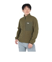 ポールワーズ(POLEWARDS)アウター フリース ジップアップ エアロフリース ジャケット PW2SJZ01 OLV オリーブ 軽量 保温
