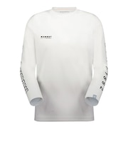 マムート(MAMMUT)長袖Tシャツ QD ロゴプリント ロングスリーブ Tシャツ アジアンフィット 1016-01030-00742 ホワイト EUROサイズ