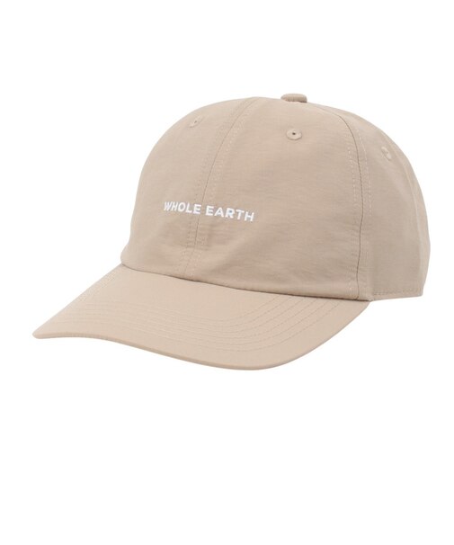 ホールアース（Whole Earth）帽子 トレッキング 登山 ベーシックキャップ WE2SDZ44 BEG