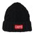 チャムス（CHUMS）ニット帽 ニットキャップ ネパールニットワッチ CH05-1397-K001 ブラック ウール100％ ケーブル編み