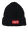チャムス（CHUMS）ニット帽 ニットキャップ ネパールニットワッチ CH05-1397-K001 ブラック ウール100％ ケーブル編み