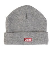 チャムス（CHUMS）ニット帽 チャムスロゴショートニットキャップ CH05-1402-G005 グレー オールシーズン ユニセックス