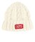 チャムス（CHUMS）ニット帽 ニットキャップ ネパールニットワッチ CH05-1397-W004 ホワイト ウール100％ ケーブル編み