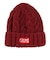 チャムス（CHUMS）ニット帽 ニットキャップ ネパールニットワッチ CH05-1397-R026 エンジ ウール100％ ケーブル編み