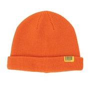 キウ(Kiu)ニット帽 ニットキャップ 2WAY YARN ビーニー K380-978 オレンジ 汚れにくい