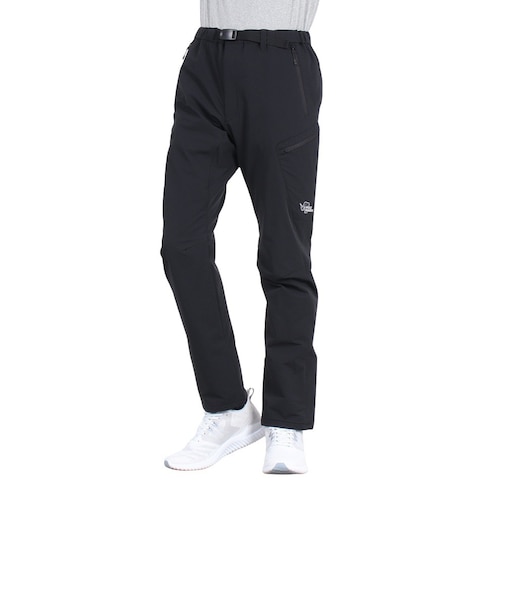 ポールワーズ（POLEWARDS）パンツ ボトム サーマルライニング トレックパンツ PW2SJD03 BLK ブラック ストレッチ 保温