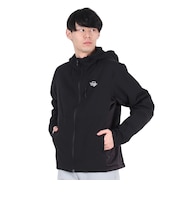 ポールワーズ(POLEWARDS)アウター 中綿 ジャケット エクスコア レッドポイントV3 フーディ PW2SJN04 BLK ブラック 収納袋付