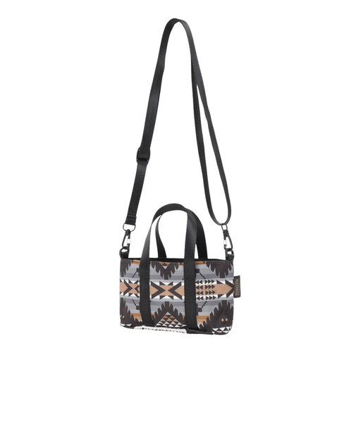 ペンドルトン（PENDLETON）ミニ ショルダーバッグ PDT-000-243040 BLK ブラック 小さめ 斜めがけ ネイティブ柄