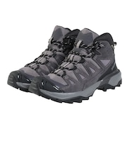 サロモン（SALOMON）トレッキングシューズ 登山靴 山登り X ULTRA 360 LEATHER MID GORE-TEX L47571100 ゴアテッ…