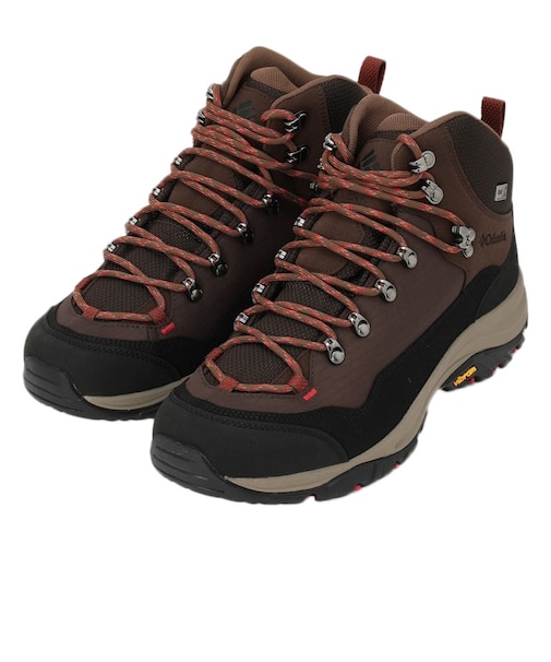 コロンビア(Columbia)ハイキングシューズ 防水 登山靴 山登り スティーンズピーク ツー アウトドライ YM8575 231 ブラウン ハイカット