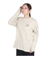 チャムス(CHUMS)長袖Tシャツ チャムスボウル ロングスリーブTシャツ CH11-2514-G057 グレー バックプリント 耐久性