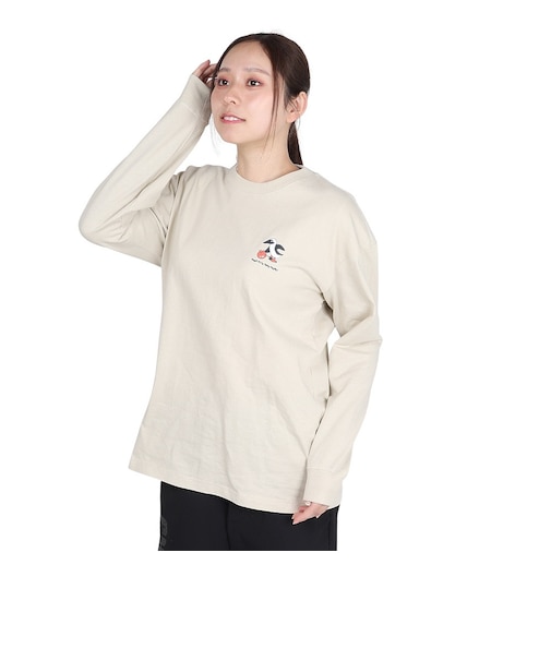 チャムス（CHUMS）長袖Tシャツ チャムスボウル ロングスリーブTシャツ CH11-2514-G057 グレー バックプリント 耐久性