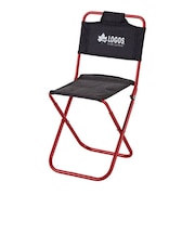 ロゴス(LOGOS)7075トレックチェア(背付)レッド 73160277 椅子 イス 折りたたみ アウトドア キャンプ BBQ 釣り 超軽量 コンパクト