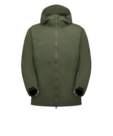 マムート(MAMMUT)アウター ウィンドブレーカー Hiking WB フーデッド ジャケット AF 1012-00391-40284 カーキ