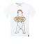 ゴースローキャラバン（GOSLOWCARAVAN）ジュニア 餃子クマ Tシャツ 341923 WHT