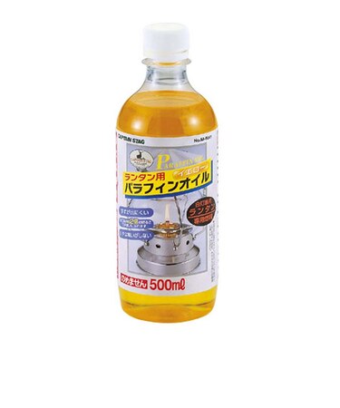 キャプテンスタッグ（CAPTAIN STAG）ランタン用パラフィンオイル 500ml イエロー M9641