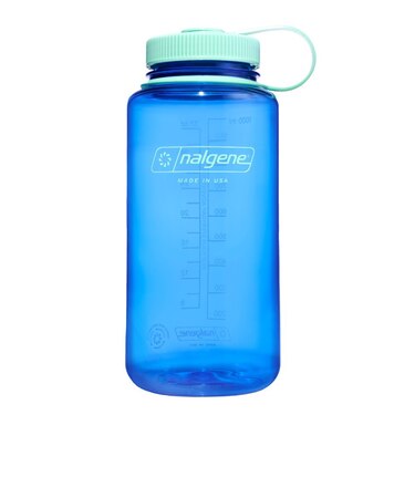 ナルゲン（nalgene）ボトル COLOR BLOCK 広口1.0L Tritan Renew 91649 コーンフラワーブルー
