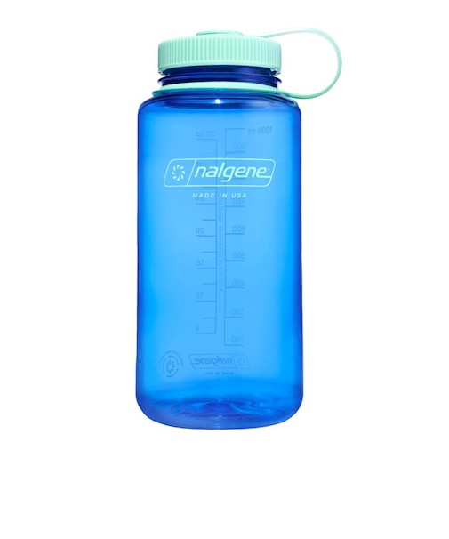 ナルゲン（nalgene）ボトル COLOR BLOCK 広口1.0L Tritan Renew 91649 コーンフラワーブルー