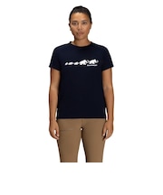 マムート（MAMMUT）QD ロゴ プリント 半袖Tシャツ アジアンフィット 1017-02022-50355 速乾