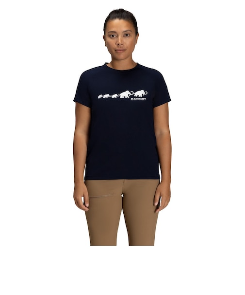 マムート（MAMMUT）QD ロゴ プリント 半袖Tシャツ アジアンフィット 1017-02022-50355 速乾
