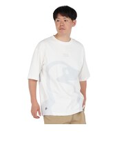 チャムス(CHUMS)半袖Tシャツ ビッグブービーTシャツ CH01-2526-W001 ホワイト 綿100 オーバーサイズ