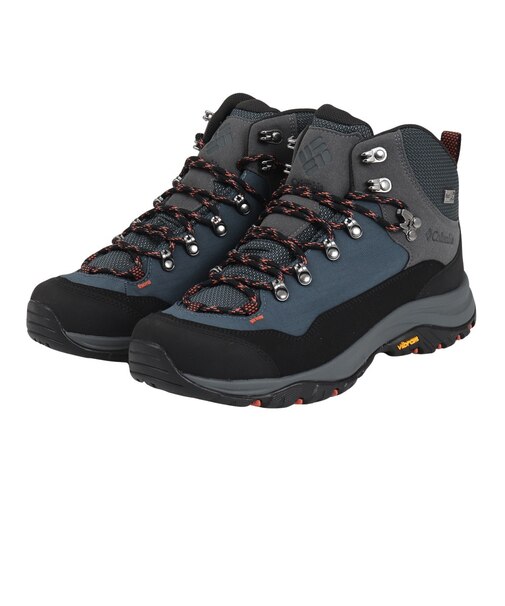 コロンビア(Columbia)トレッキングシューズ ハイカット 登山靴 スティーンズピーク ツー アウトドライ YM8575 435 ブルーグレー