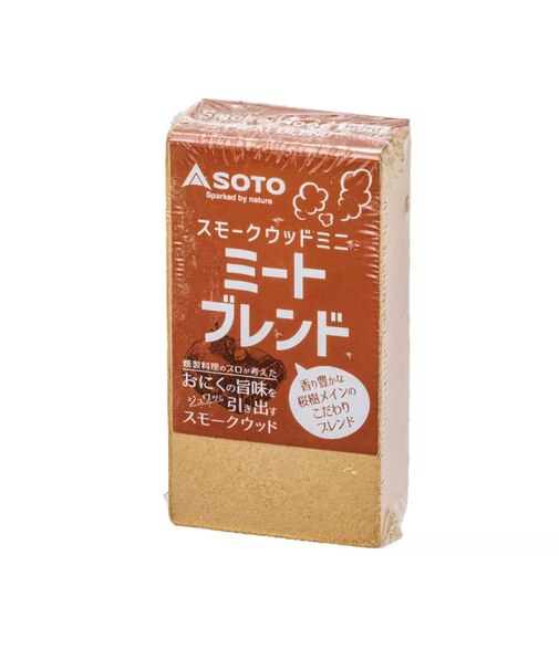ソト（SOTO）燻製 チップ スモークチップ スモークウッド キャンプ スモークウッドミニ ミートブレンド ST-1394WM