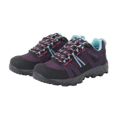 コロンビア(Columbia)ハイキングシューズ 登山靴 セイバー オムニテック ロー YL5694 563 パープル 防水透湿 軽量
