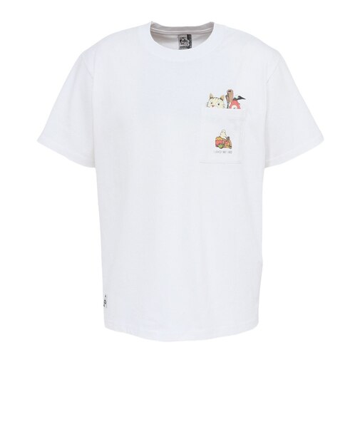 チャムス（CHUMS）アンチバグフードヨーカイポケットTシャツ CH01-2508-W001