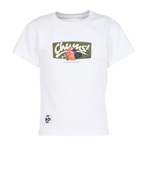チャムス（CHUMS）ジュニア アンチバグチャムスグラフィティTシャツ CH21-1363-W001