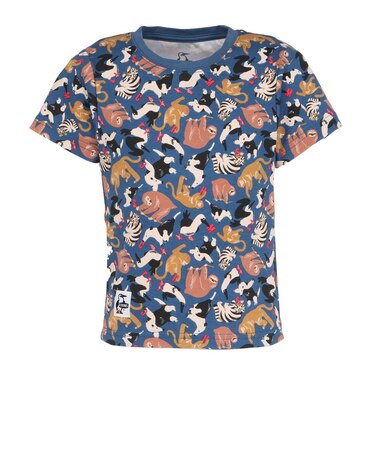 チャムス（CHUMS）ジュニア パターンドTシャツ CH21-1376-Z354