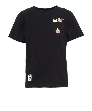 チャムス（CHUMS）ジュニア アンチバグフードヨーカイポケットTシャツ CH21-1362-K001