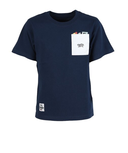 チャムス（CHUMS）キッズ　チャムリーズマーケット ポケットTシャツ CH21-1367-N001