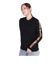 チャムス（CHUMS）長袖Tシャツ ロンT アンチバグ BREAKFAST CH11-2506-K001 ブラック 綿100 虫よけ