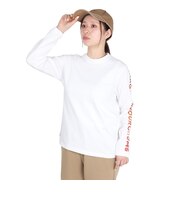 チャムス(CHUMS)長袖Tシャツ ロンT アンチバグ CH11-2506-W001 ホワイト 綿100 虫よけ