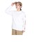 チャムス（CHUMS）長袖Tシャツ ロンT アンチバグ CH11-2506-W001 ホワイト 綿100 虫よけ