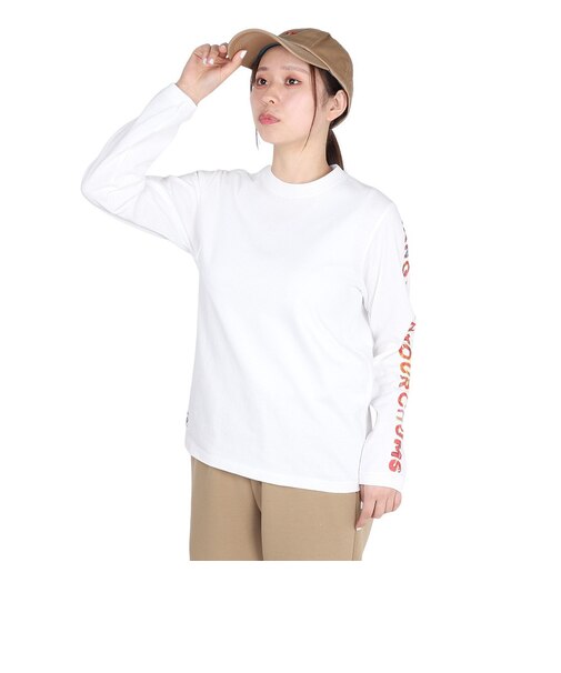 チャムス（CHUMS）長袖Tシャツ ロンT アンチバグ CH11-2506-W001 ホワイト 綿100 虫よけ