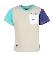 チャムス(CHUMS)キッズ チャムリーズマーケット ポケットTシャツ CH21-1367-C087
