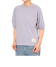 クリフメイヤー（KRIFF MAYER）ウェットプロテクトランタンスリーブTシャツ W2447831:89:PURPLE 冷感 速乾