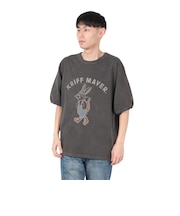 クリフメイヤー(KRIFF MAYER)クリフラビットピグメントTシャツ 2447201:17:CHARCOAL