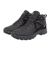 サロモン(SALOMON)トレッキングシューズ 登山靴 山登り EXEO MID GTX L47523600 ブラック ハイカット ゴアテックス 防水
