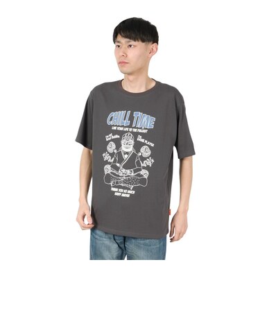 クリフメイヤー（KRIFF MAYER）ウェットプロテクトTシャツ ゲーム 2447819 17 CHARCOAL グレー 冷感 速乾