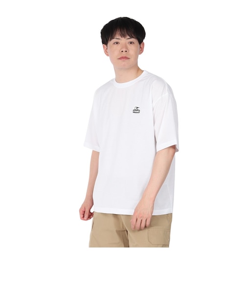 チャムス（CHUMS）ブービー Face Dry Tシャツ CH01-2571-W001 ホワイト