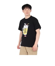 チャムス(CHUMS)AtBg 乾杯 Tシャツ CH01-2570-K001 ブラック